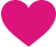 Illustration of a pink heart shape.